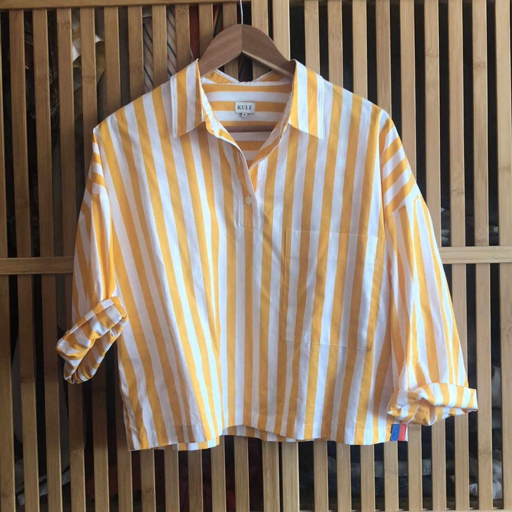 KULE KEATON 3/4 SLEEVE POPOVER